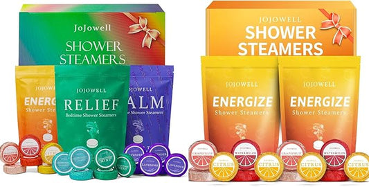 Shower Steamers Aromatherapy - 30 Pack Gifts for Women, Organic Essential Oils, Self Care, Birthday Gifts for Women, Men, Mom, Christmas Gifts Stocking Stuffers for Women