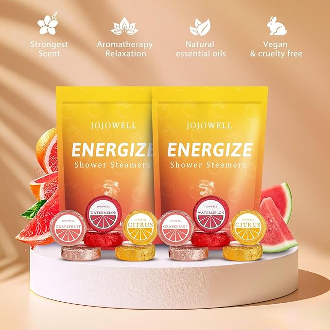 Shower Steamers Aromatherapy - 30 Pack Gifts for Women, Organic Essential Oils, Self Care, Birthday Gifts for Women, Men, Mom, Christmas Gifts Stocking Stuffers for Women