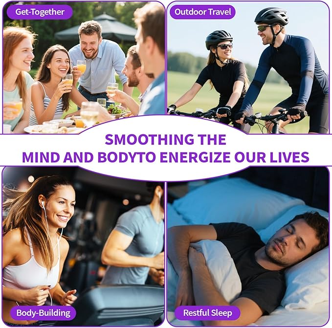 Shower Steamers Aromatherapy Birthday Gifts for Women & Men Set, 8-Pack Shower Bombs Organic Essential Oil, Easter Basket Stuffers for Teens, Spa Relaxing Purple Gifts for Wife Girlfriend