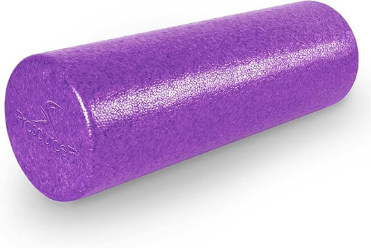 ProsourceFit High Density Foam Rollers Long, Firm Full Body Athletic Massage Tool for Back Stretching, Yoga, Pilates, Post Workout Muscle Recuperation