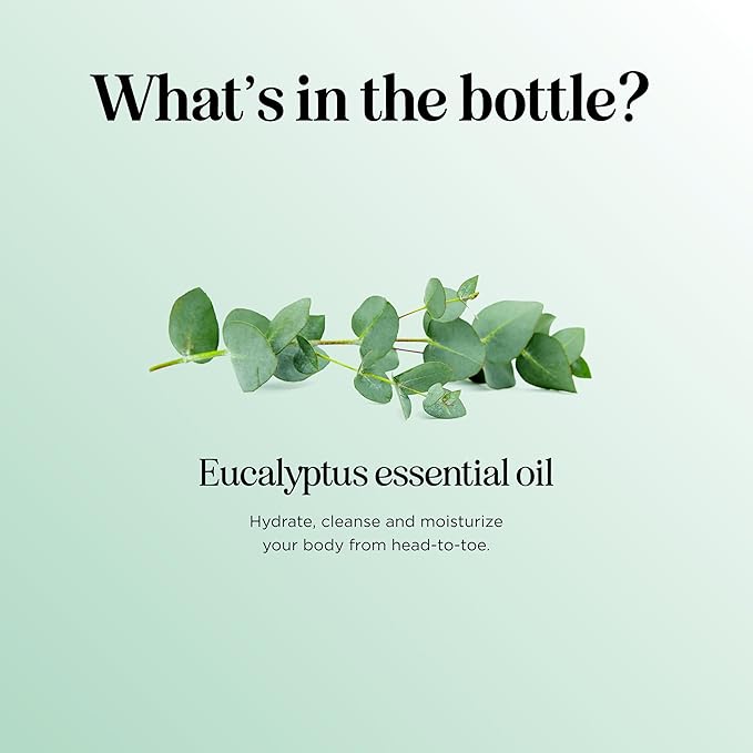 Pure Eucalyptus Essential Oil 4oz Invigorating Home Spa Aromatherapy and Natural Bath Oil - Eucalyptus Oil for Diffuser Dry Scalp Care and DIY Skin Care