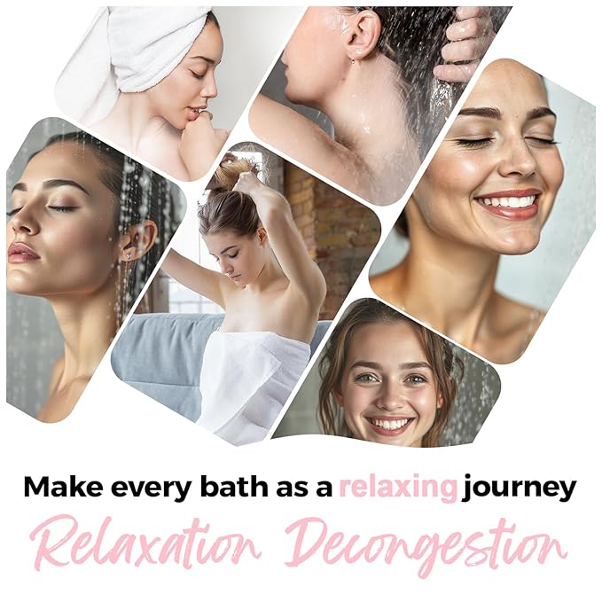 Shower Steamers Aromatherapy Travel Essentials for Women 8 Pcs Bath Bombs Birthday Gifts for Men, Sister, Shower Bombs Stocking Stuffers Christmas Gifts Fruity