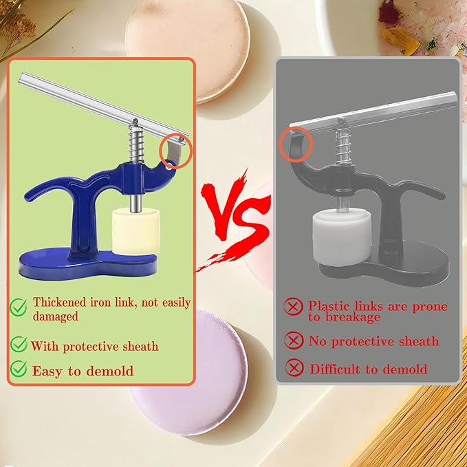 Bath Salt Steam Press Machine with a Set of Molds，DIY for Bath Bomb,Shower Steamer Maker,Bath Steamer Kit,Shower Tablets Steamer Press