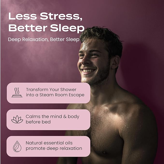 Body Restore Bath Bombs Aromatherapy 15 Pack – Birthday Gifts for Women, Men, Easter Basket Stuffers, Stress Relief, Relaxation, Self Care – Rose Shower Steamers