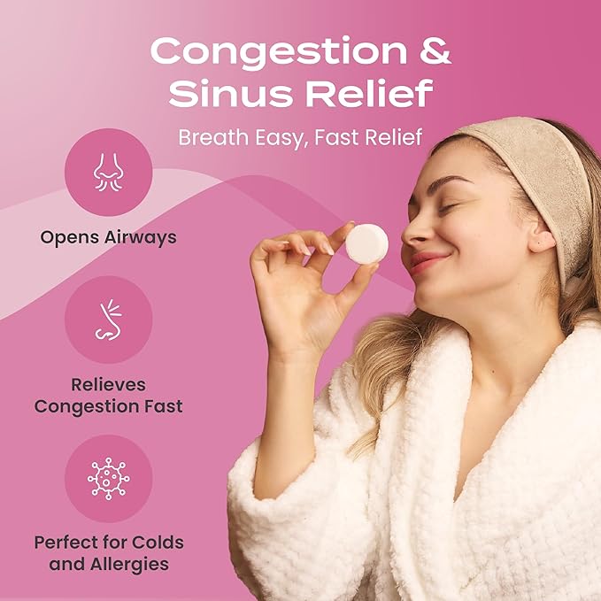 Body Restore Bath Bombs Aromatherapy 15 Pack – Birthday Gifts for Women, Men, Easter Basket Stuffers, Stress Relief, Relaxation, Self Care – Rose Shower Steamers