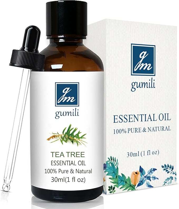 Tea Tree Oil for Skin, Hair, Nails, Face Body Wash, Foot Soak, Spray, 100% Pure Tea Tree Essential Oil - 30ml