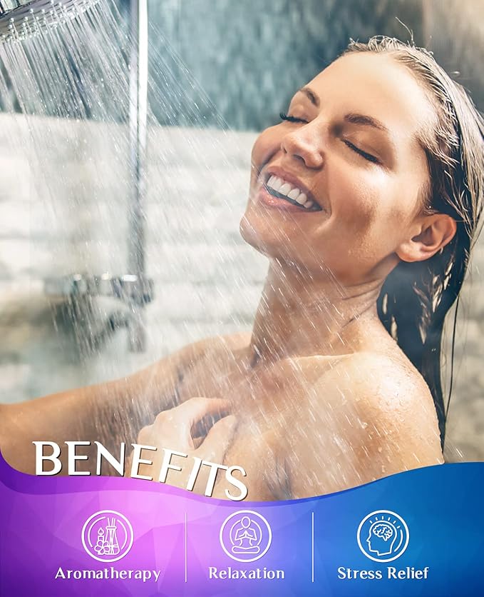 POPCHOSE Shower Steamers Aromatherapy - 8 Pack Shower Bombs for Self Care & SPA - Birthday Gifts for Women, Prizes, Mother's Day Gifts for Her- Teen Girl Gifts Trendy Stuff Easter Gifts