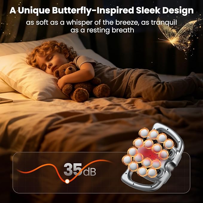 Upgrade 24 & 16 Head Massage Gun Set, Handheld Body Deep Tissue Massager with 9 Modes &30 Levels, Muscle Pain Relief Percussion Massage Gun for Back/Shoulders/Legs/Waists, Gifts for Men Women