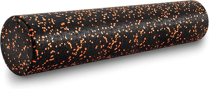 ProsourceFit High Density Foam Rollers Long, Firm Full Body Athletic Massage Tool for Back Stretching, Yoga, Pilates, Post Workout Muscle Recuperation