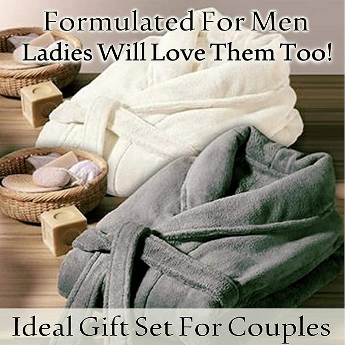 Men's Bath Bombs Gift Set. 24 Therapeutic Shea Bath Bombs for Men! Large Spa Fizzers with Moisturizing & Essential Oils. Aromatherapy Bath Bomb Set Makes Best Gift Set for Men, Husband, Boyfriend etc