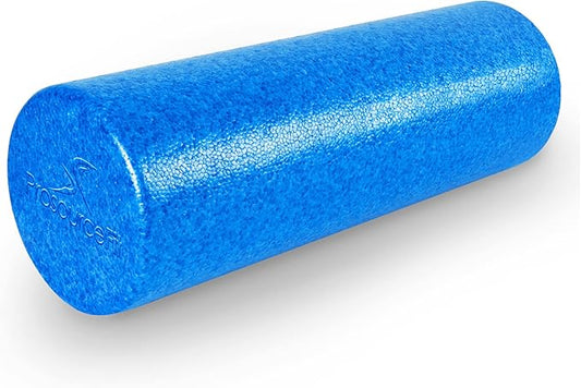 ProsourceFit High Density Foam Rollers Long, Firm Full Body Athletic Massage Tool for Back Stretching, Yoga, Pilates, Post Workout Muscle Recuperation