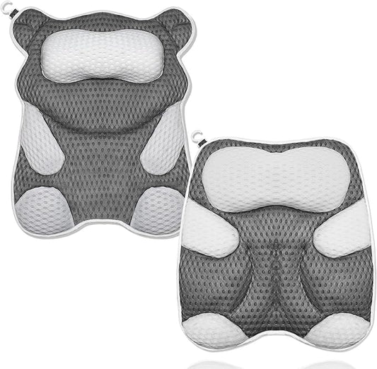 Cat Shape Bath Pillow for Tub and Bear Shape Bathtub Pillow