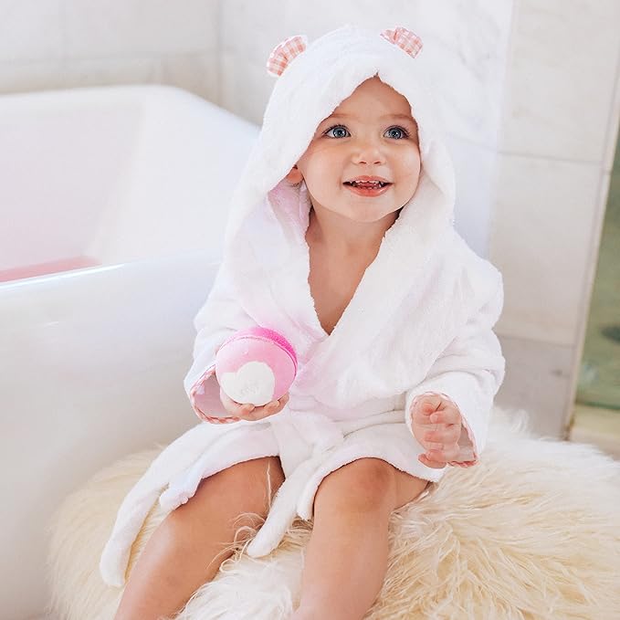 Musee Pink Bunny 8oz Bath Bomb | Relaxing Aromatherapy Bath Bombs | Gifts for Women, Teens, Kids & Sensitive Skin | Bath Bombs for Women | Surprise Inside | Handmade in The USA