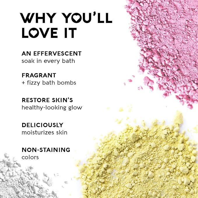 Nature's Beauty Dreamsicle Bath Bomb Gift Set Multi-Pack - Orange Blossom, Lemon Zest & Honey Nectar Scent Made w/Orange Peel Extract, Coconut Oil + Vitamin E, 17.5 oz |10 ct ea (2 Pack)