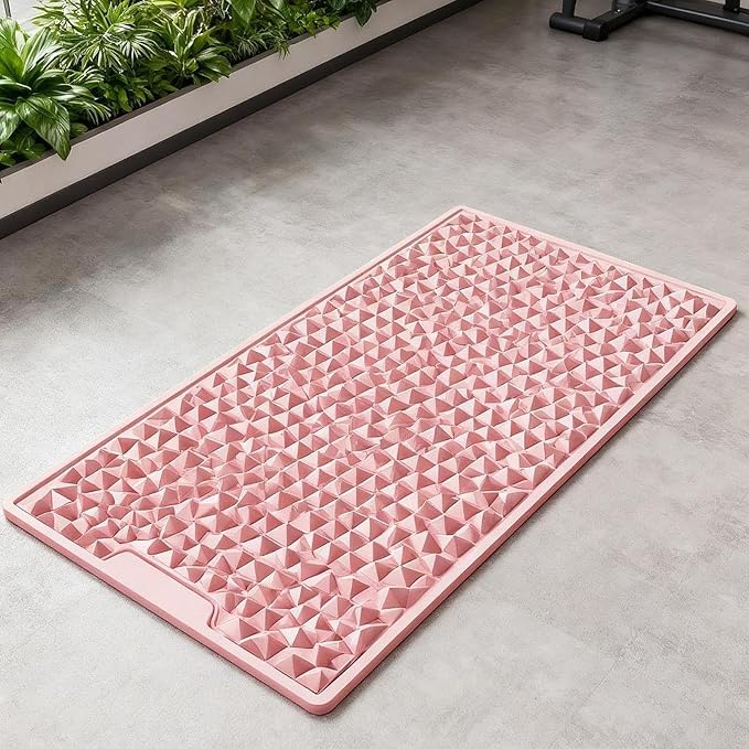 misppro Foot Massage Pad Pressure Point Pad Relaxing Portable Acupressure Mat Reflexology Mats for Dorm Gym Living Room-