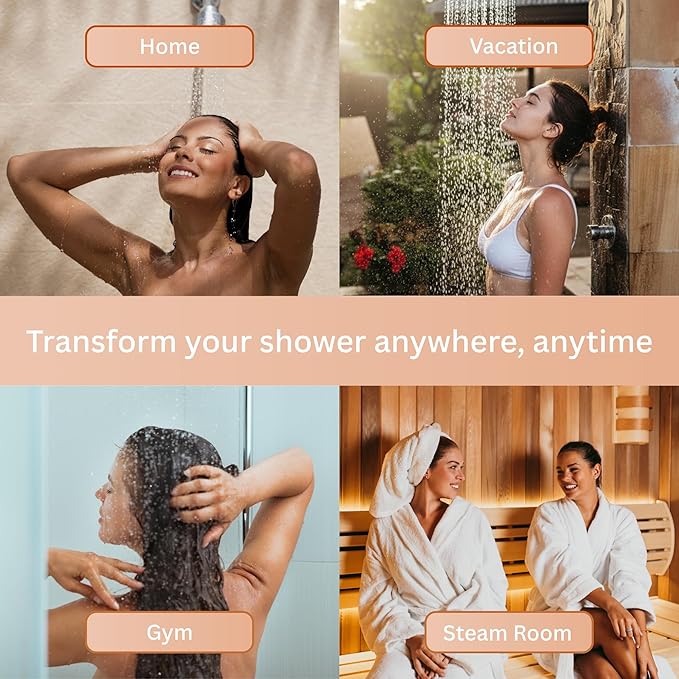 Citrus Shower Steamers (12 Pack) – Aromatherapy Shower Bombs for Energy Boost & Stress Relief – Natural Essential Oil Spa Tablets, Self Care Birthday Gifts for Women & Men