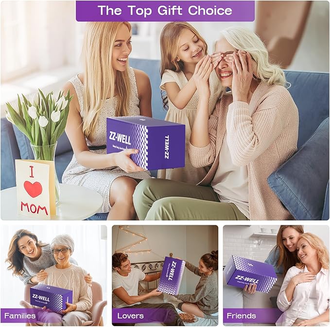 Side Sleeper Pillows - Patented Cervical Neck Pillow for Sleeping with Cooling & Removable Cover- High Loft Heavy Density Memory Foam Pillow for Side Back Sleepers (Light Grey)