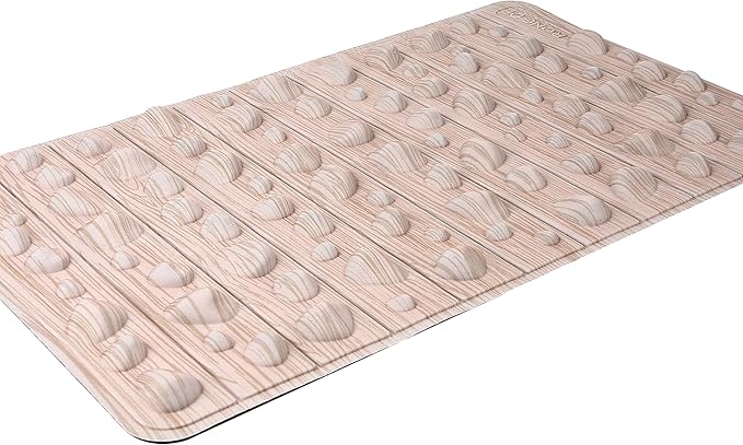 Smartrang High Elasticity Acupressure Mat, Foldable Particle Foot Massager, Pressure Point Pad for Relieve Foot Pain, Fasciitis