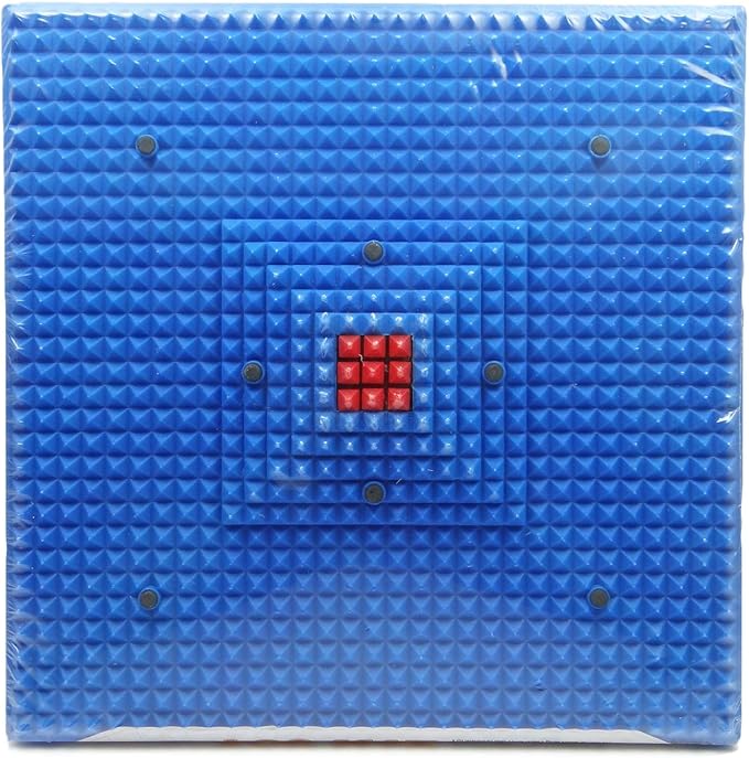 ACS Mat - II Deluxe Acupressure Mat for Foot Massage Deep Relaxation-112,Color may vary: Red, Green or Blue