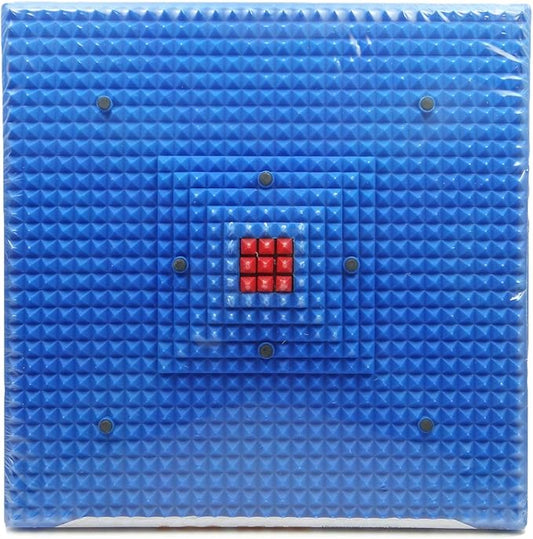 ACS Mat - II Deluxe Acupressure Mat for Foot Massage Deep Relaxation-112,Color may vary: Red, Green or Blue