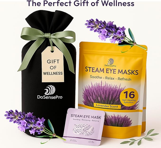 Acupressure Mat & Pillow Set + Lavender Self Heating Steam Eye Mask for Stress Relief, Pain Relief, Better Sleep & Deep Relaxation