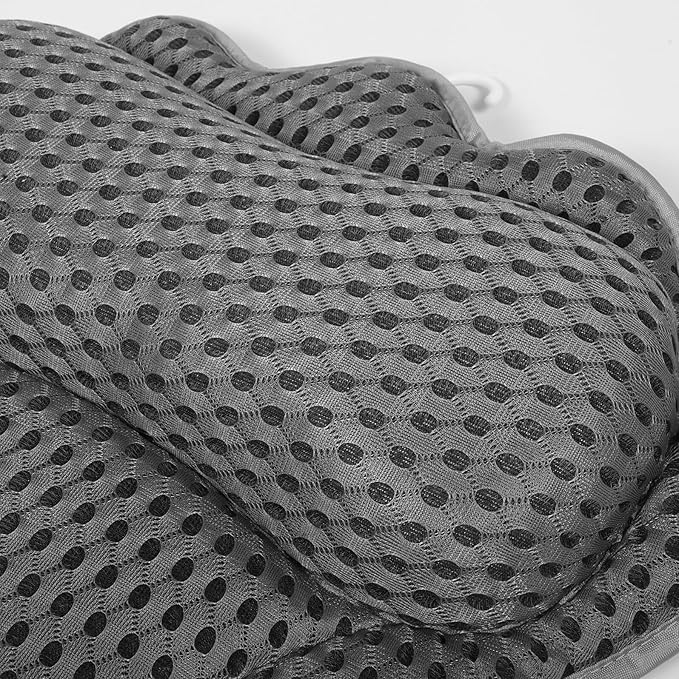 VILLCASE Butterfly Bath Pillow for Tub with 6 Suction Cups, Ergonomic Bathtub Neck Support Cushion, Spa Bath Cushion for Relaxation and Comfort in Bathroom Use